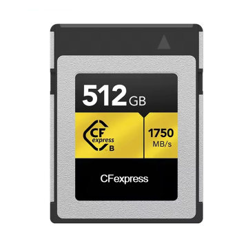 % 100 Orijinal Tip B CFEXPress Kart - 128GB/256GB/512GB 4K/8K HD Video için 1750MB/s Profesyonel Bellek Kartı