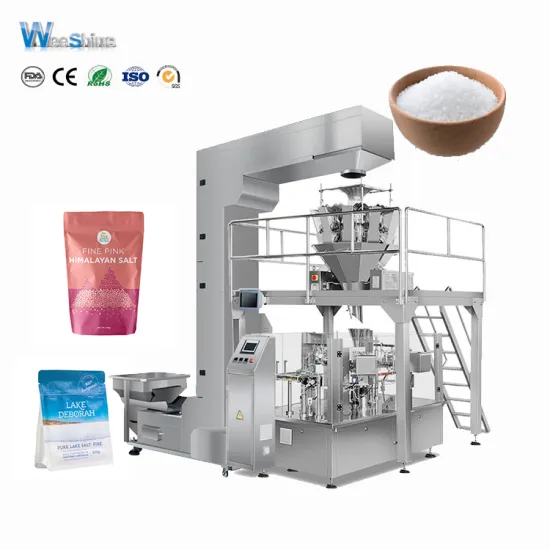 Automatic Premade Bag 1kg Salt Doypack Packing Machine