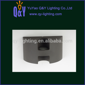 new LED stainless steel wall lihght outdoor lighting double side Led lamp IP44 aluminum with stainless steel wall lighting