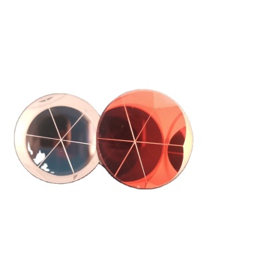 Kaca kaca optik bulat kiub 360 darjah kon prisma untuk rangefinder laser