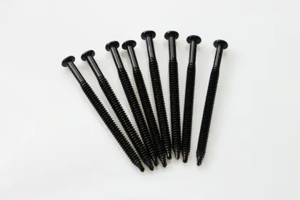 black fasteners for roofing