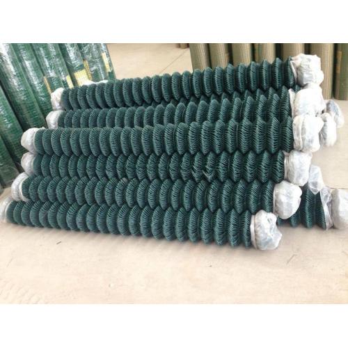 50x50mm PVC Coated Chain Link Fence 50x50mm hot dipped galvanized chain link fence Supplier