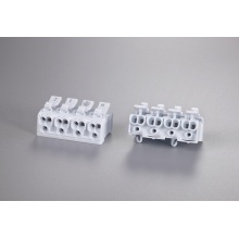 4 Poles Multipolar Wire Connector With Release Button