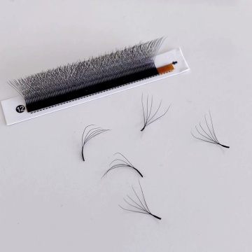 High Quality W V Y Shape Volume Eyelash Extensions - Private Label Lashes 3D 4D 5D