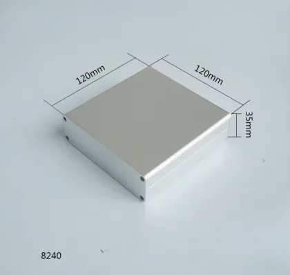 Aluminum Shell Charging Treasure Box, Battery Booster, and Power Amplifier Case: 120x120x35mm Specifications and Details