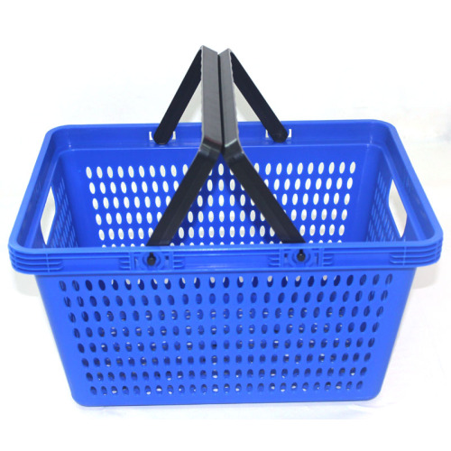 large storage plastic shopping basket