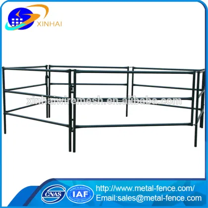 Manufacturer direct production ISO9001certificate galvanized prairie fence