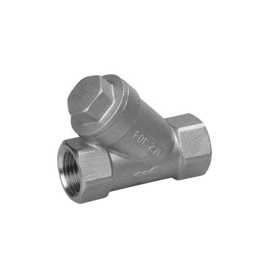 threaded 2 inch valve Y type strainer valves