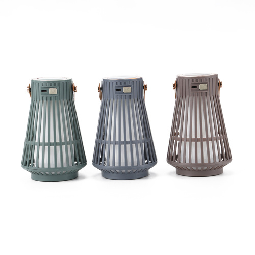 Lámpara de campamento LED recargable de jardín USB