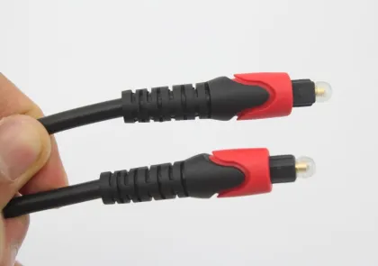 AX-F50A05 Toslink to Toslink Cable with Orange and Black Finish