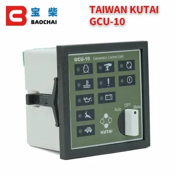 Taiwan Kutai GCU - 10 Genset Controller: Generator Control Unit Replacement Parts & Manual Operations