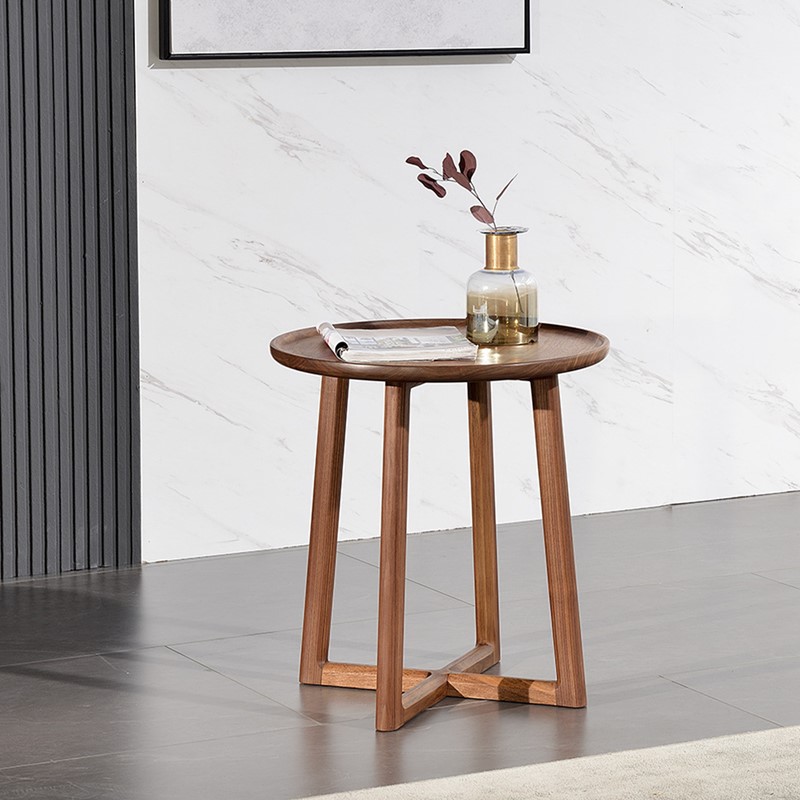 Modern Corner Coffee Table for Living Room