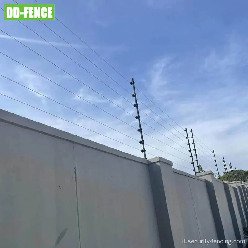 Supporto di recinzione elettrica 4,6,8,12, linee elettriche