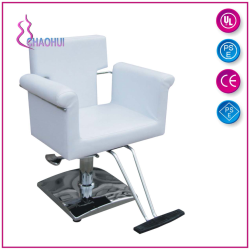 Chaise de coiffure hydraulique avec design minimaliste