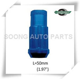 Blue Racing Aluminum Wheel Lug Nuts Colored Aluminum Wheel Lug Nuts