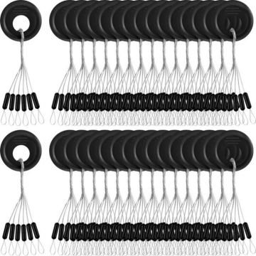 6-in-1 Fishing Float Plug Settling Lure with Connector and Stopper