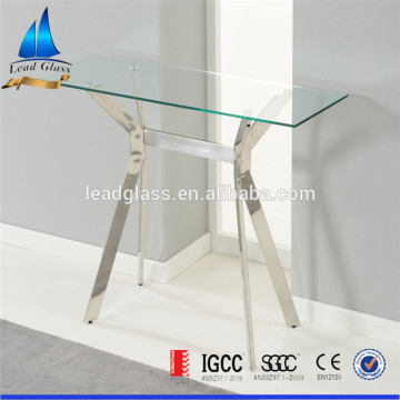 Clear or Frosted Furniture Toughened Table Top Glass