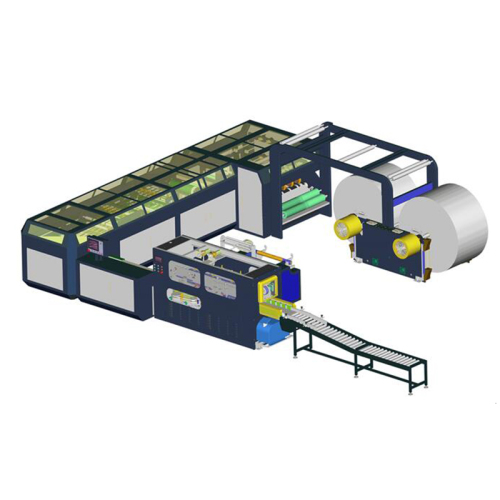 Dua Rolls A4 Salin Kertas Kertas Pemotongan dan Mesin Pembungkus
