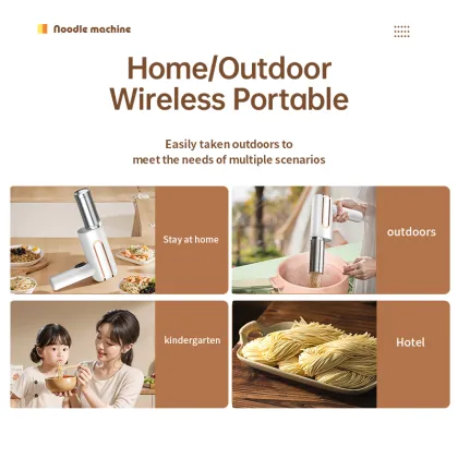 Hot Sale Professional Electric Noodle Maker - Handheld and Household Automatic Intelligent Noodle Machine