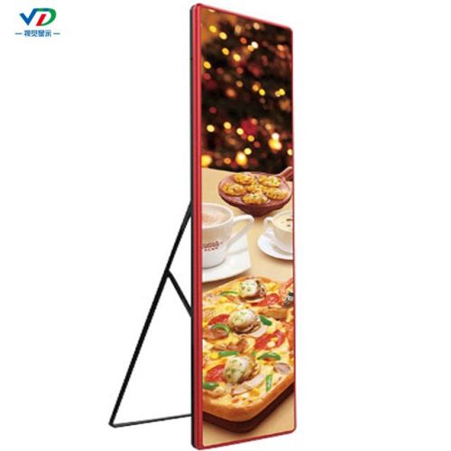P2.5mirror led poster led display advertising