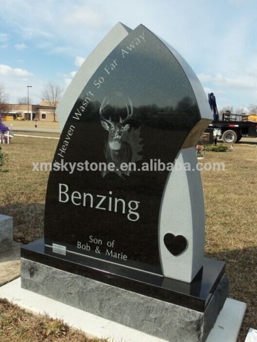Milu Granite Unique Headstone -225