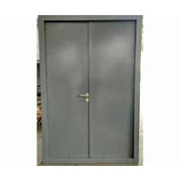 Steel door (not 50 double wrapped door frame)