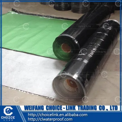 cold applied 3mm self adhesive waterproof membrane
