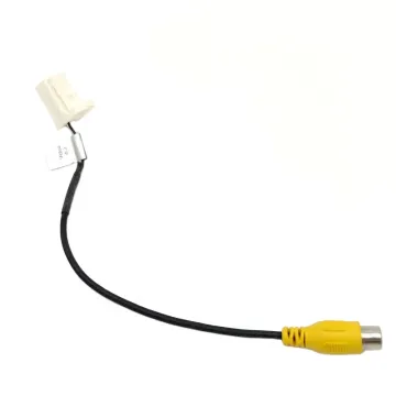 12 Pin Male Connector with RCA Plug Power Cable Automotive Wiring Harness