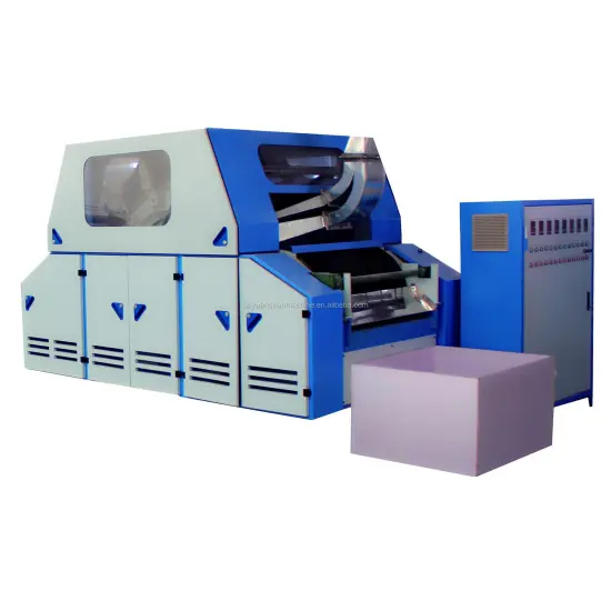High-Quality 1.8KW 380V Sheep Wool/Cashmere Carding Machine