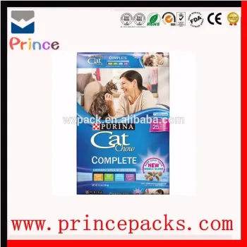pet food custom printed zipper bag dog food