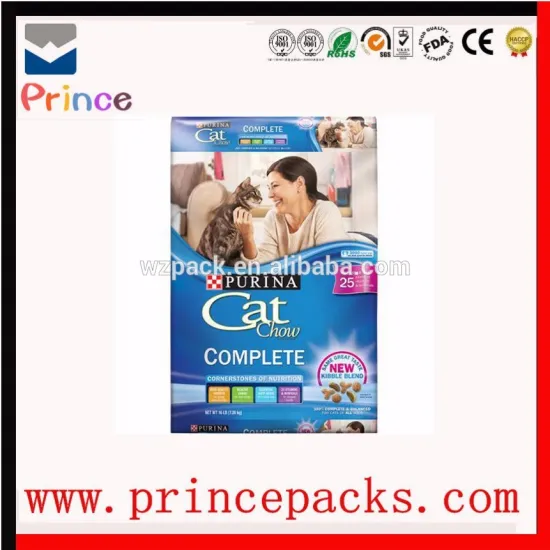 pet food custom printed zipper bag dog food