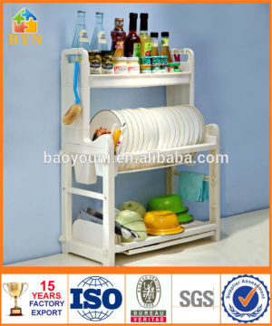 BYN 2 Tier Dish drainer with removable tray DQ-1302