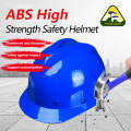 Capacete de segurança em forma de V de material de fibra de vidro azul