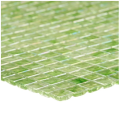 Decorazione quadrata del backsplash delle mattonelle di mosaico verde