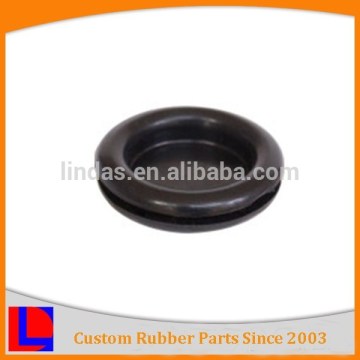 Custom various shape closed grommet semi blind rubber grommet
