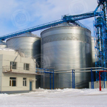 Гофрирана стоманена плоча силоз за хранителни суровини