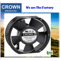 Crown 110V 230V 17251 Ventilador de CA de flujo axial