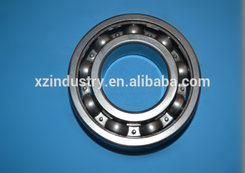 Hybrid stainless steel open ball bearings