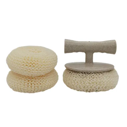 Rikery Plastic Mesh Pot Scrubbers
