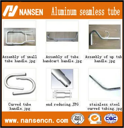 alloy 7005 aluminum pipe aluminium profile