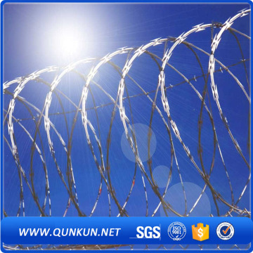 Wire mesh factory mobile razor barbed wire for philippines