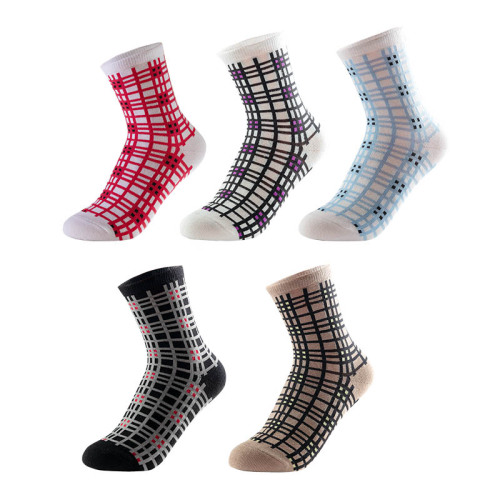 Thick Winter Socks new Japanese pinstripe spring and autumn mid-tube socks Supplier