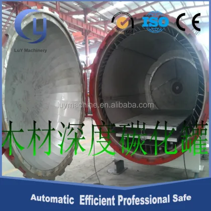 Automatic Thermo Treated Wood Autoclave Systems