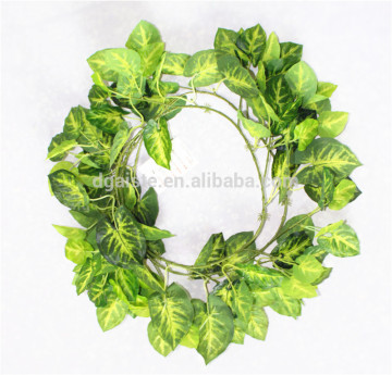 vertical garden wall hanging 240cm Long cheap make fake recycling plastic PE Fairy vine artificial plant EMX10 3030