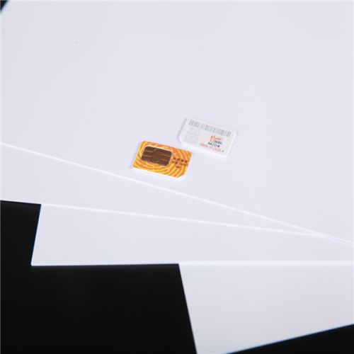 Heat Resistance White Rigid ABS Core Sheet for SIM Card