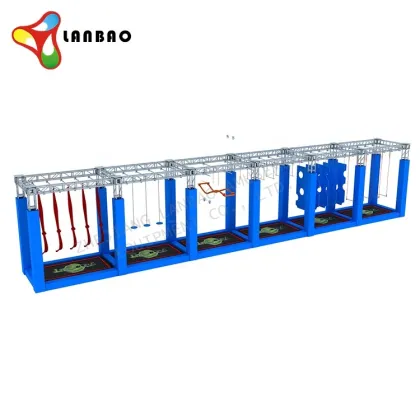 High-Quality Indoor Ninja Warrior Course Equipment with Simple, Effective & Safe Design