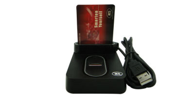 AET65 MCU Smart Card Reader and Writer with Fingerprint Sensor and SAM slot RFID Biotechnology for Access Control Secure Payment