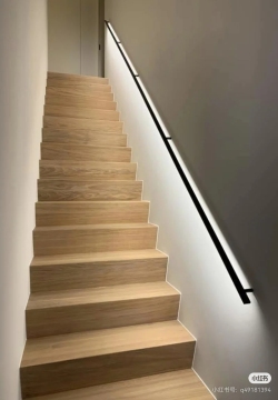 Perfectly fits various staircases and balconies custom-sized iron handrail
