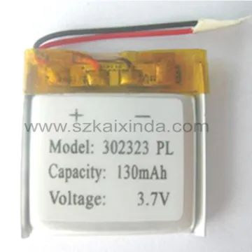 Lithium Polymer Battery 3.7V 130mAh