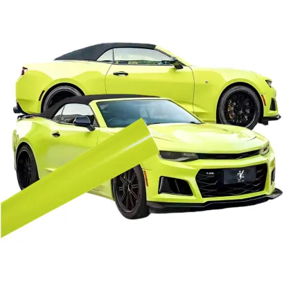 Platinum Sao Paulo Yellow Car Wrap